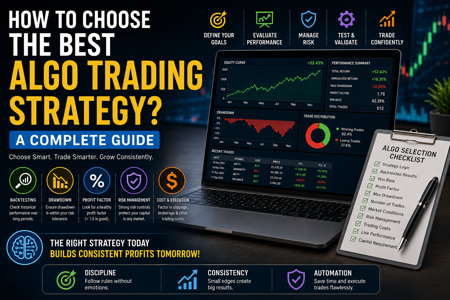 How to Choose the Best Algo Trading Strategy? A Complete Guide